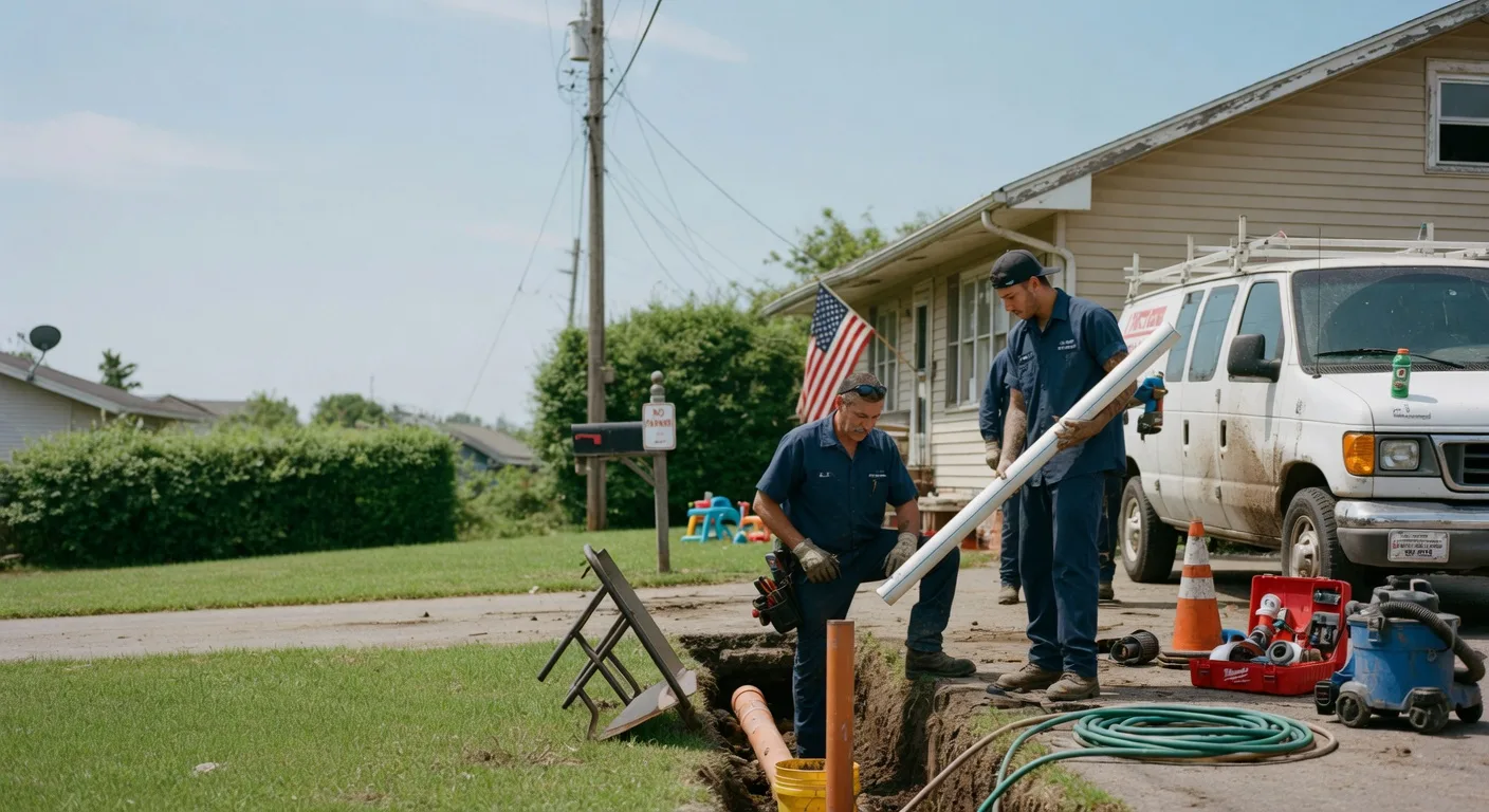 Clogged Drain Repair in Hollister, OK